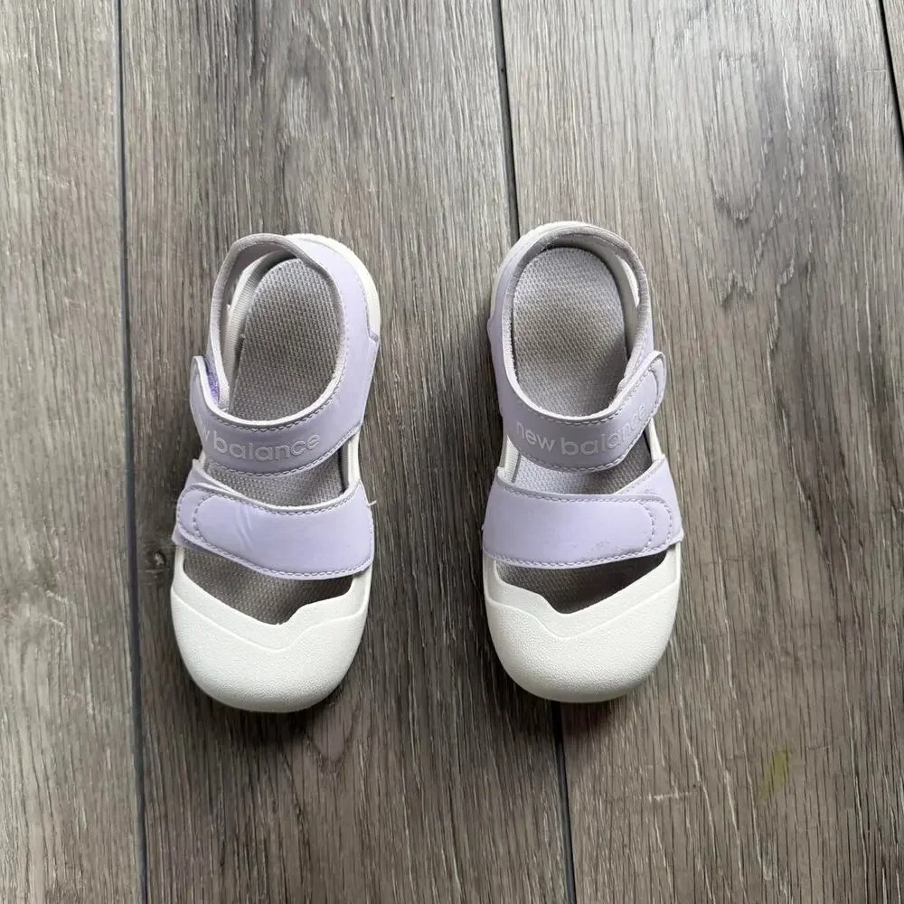 New Balance 809 Kids Sandals Lavender Purple Size 12